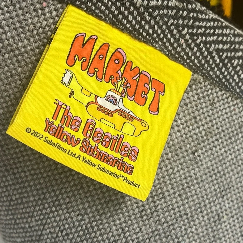 MARKET x Beatles Submarine Plush Rug in Yellow - Brand New